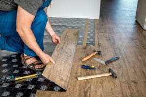 vinyl plank floors installed wentzville mo